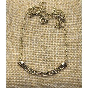 1/20th 12K Gold Filled Vintage Necklace On Chain Estate Jewelry